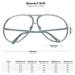 Porsche Design - P´8478 Sunglasses - Titanium - Porsche Design Eyewear - Avvenice