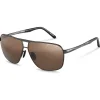 Porsche Design - P´8665 Sunglasses - Polarized XTR - Gun - Porsche Design Eyewear - Avvenice
