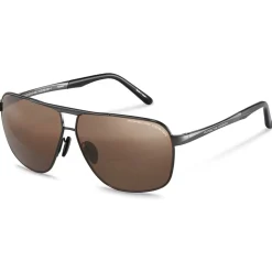 Porsche Design - P´8665 Sunglasses - Polarized XTR - Gun - Porsche Design Eyewear - Avvenice