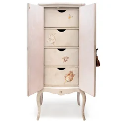 Porte Italia Interiors - Tall Tiepolo Nightstand - Chest - Custom Venetian Tall Chest - Avvenice