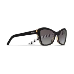 Prada - Cat Eye Sunglasses - Medium Tortoiseshell Black - Prada Collection - Sunglasses - Prada Eyewear - Avvenice