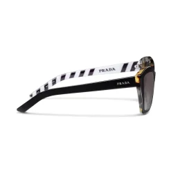 Prada - Cat Eye Sunglasses - Medium Tortoiseshell Black - Prada Collection - Sunglasses - Prada Eyewear - Avvenice