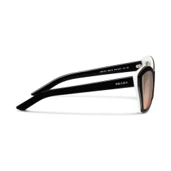 Prada - Cat Eye Sunglasses - Black Ivory - Prada Collection - Sunglasses - Prada Eyewear - Avvenice