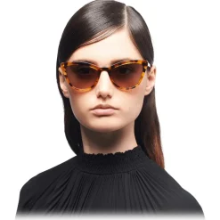 Prada - Cat Eye Sunglasses - Spotted Tortoiseshell - Prada Collection - Sunglasses - Prada Eyewear - Avvenice