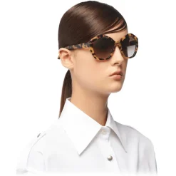 Prada - Oversized Sunglasses - Medium Tortoiseshell - Prada Collection - Sunglasses - Prada Eyewear - Avvenice