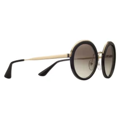 Prada - Prada Cinéma - Black Round Sunglasses - Prada Cinéma Collection - Sunglasses - Prada Eyewear - Avvenice