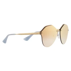 Prada - Prada Cinéma - Brass Irregular Sunglasses - Prada Cinéma Collection - Sunglasses - Prada Eyewear - Avvenice