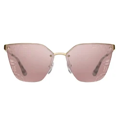 Prada - Prada Cinéma - Dark Gold Irregular Cat Eye Sunglasses - Prada Cinéma Collection - Sunglasses - Prada Eyewear - Avvenice
