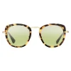 Prada - Prada Wanderer - Tortoise Medium Square Sunglasses - Prada Wanderer Collection - Sunglasses - Prada Eyewear - Avvenice