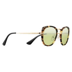 Prada - Prada Wanderer - Tortoise Medium Square Sunglasses - Prada Wanderer Collection - Sunglasses - Prada Eyewear - Avvenice