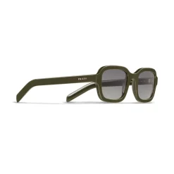 Prada - Rectangular Sunglasses - Military Green - Prada Collection - Sunglasses - Prada Eyewear - Avvenice