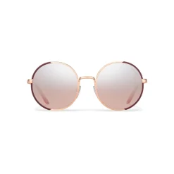 Prada - Round Sunglasses - Opaque Garnet Red Rose Gold - Prada Collection - Sunglasses - Prada Eyewear - Avvenice