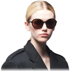 Prada - Round Sunglasses - Tortoiseshell - Prada Collection - Sunglasses - Prada Eyewear - Avvenice