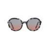 Prada - Round Sunglasses - Opalescent Gray Tortoiseshell - Prada Collection - Sunglasses - Prada Eyewear - Avvenice
