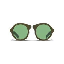 Prada - Round Sunglasses - Military Green - Prada Collection - Sunglasses - Prada Eyewear - Avvenice