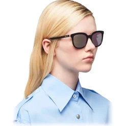Prada - Square Sunglasses Alternative fit - Black Pink - Prada Collection - Sunglasses - Prada Eyewear - Avvenice