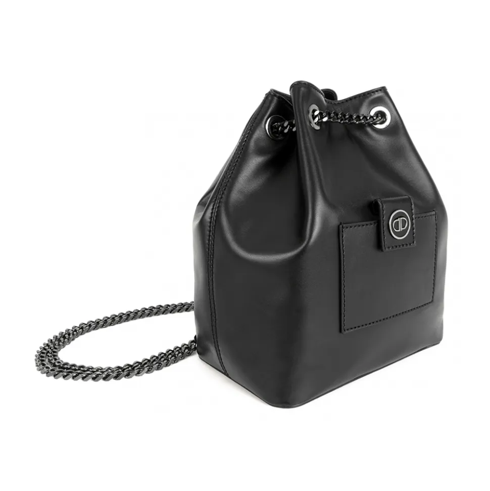 Priscilla Dinamo - Back for Good - Black - Backpack - Bag - Made in Italy - Luxury Exclusive Collection - Avvenice