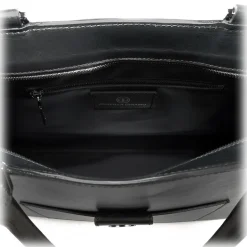 Priscilla Dinamo - Big Deal - Black - Bag - Made in Italy - Luxury Exclusive Collection - Avvenice