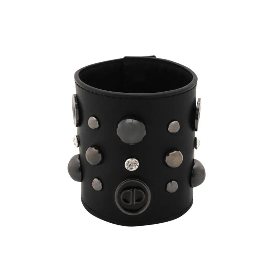 Priscilla Dinamo - Caprice - Black - Bracelet - Made in Italy - Luxury Exclusive Collection - Avvenice