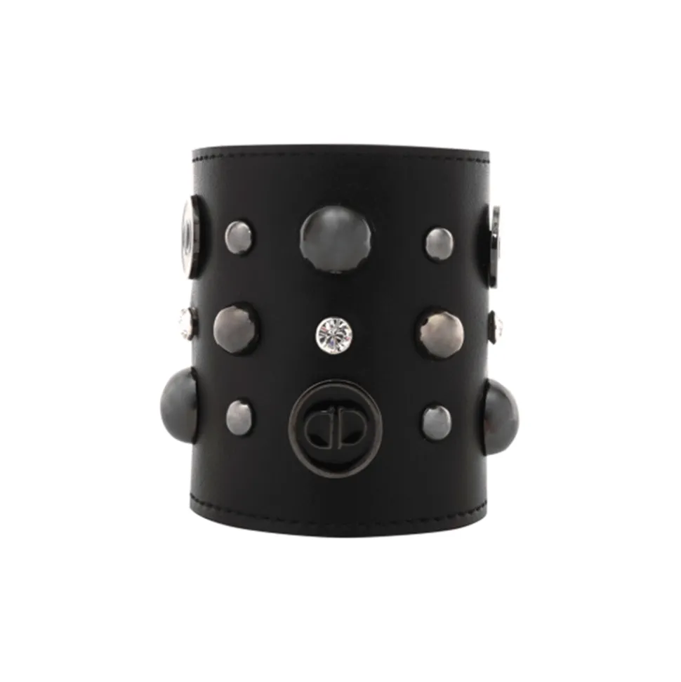Priscilla Dinamo - Caprice - Black - Bracelet - Made in Italy - Luxury Exclusive Collection - Avvenice
