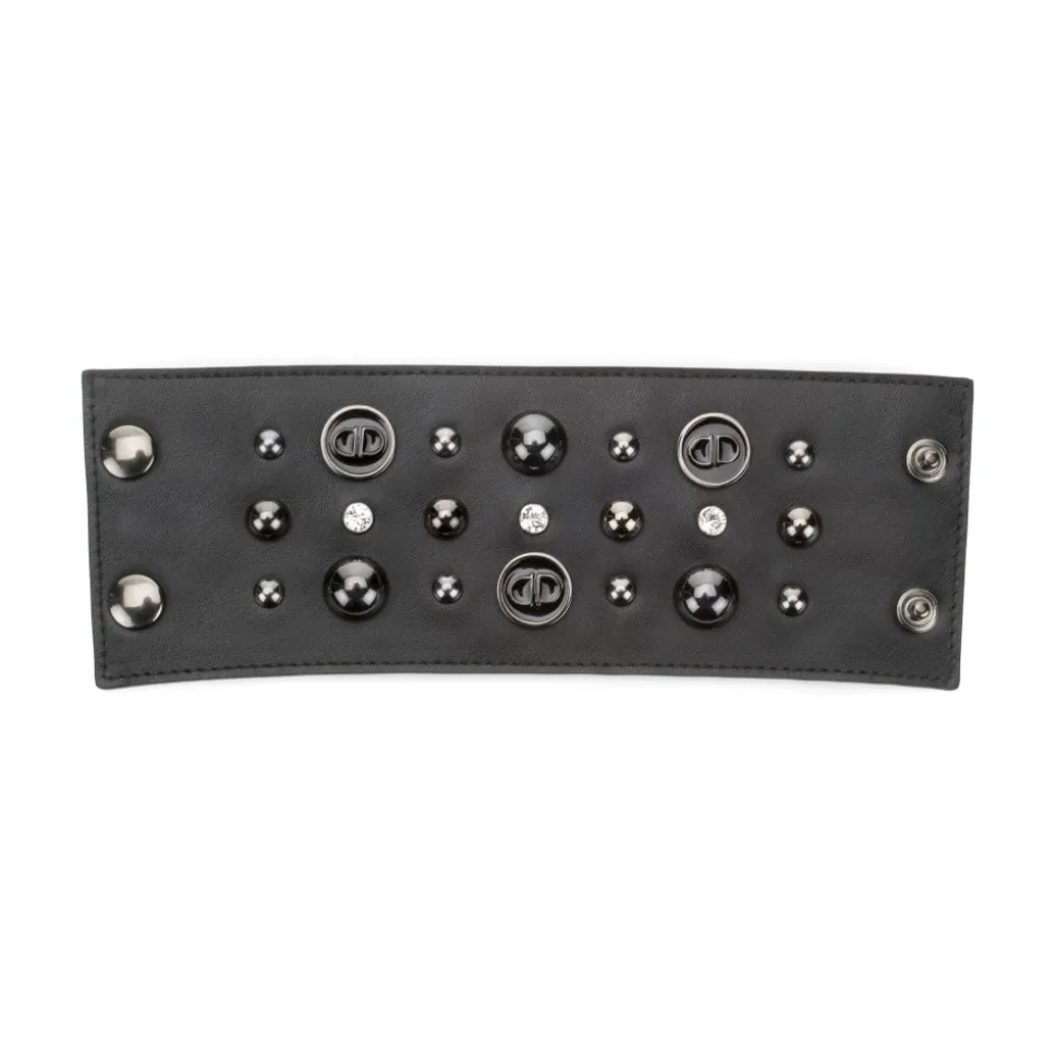 Priscilla Dinamo - Caprice - Black - Bracelet - Made in Italy - Luxury Exclusive Collection - Avvenice