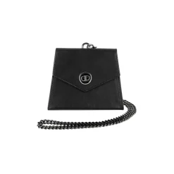 Priscilla Dinamo - Carte Blanche - Black - Bag - Made in Italy - Luxury Exclusive Collection - Avvenice