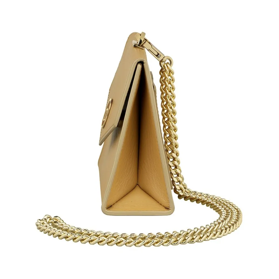 Priscilla Dinamo - Carte Blanche - Camel - Bag - Made in Italy - Luxury Exclusive Collection - Avvenice