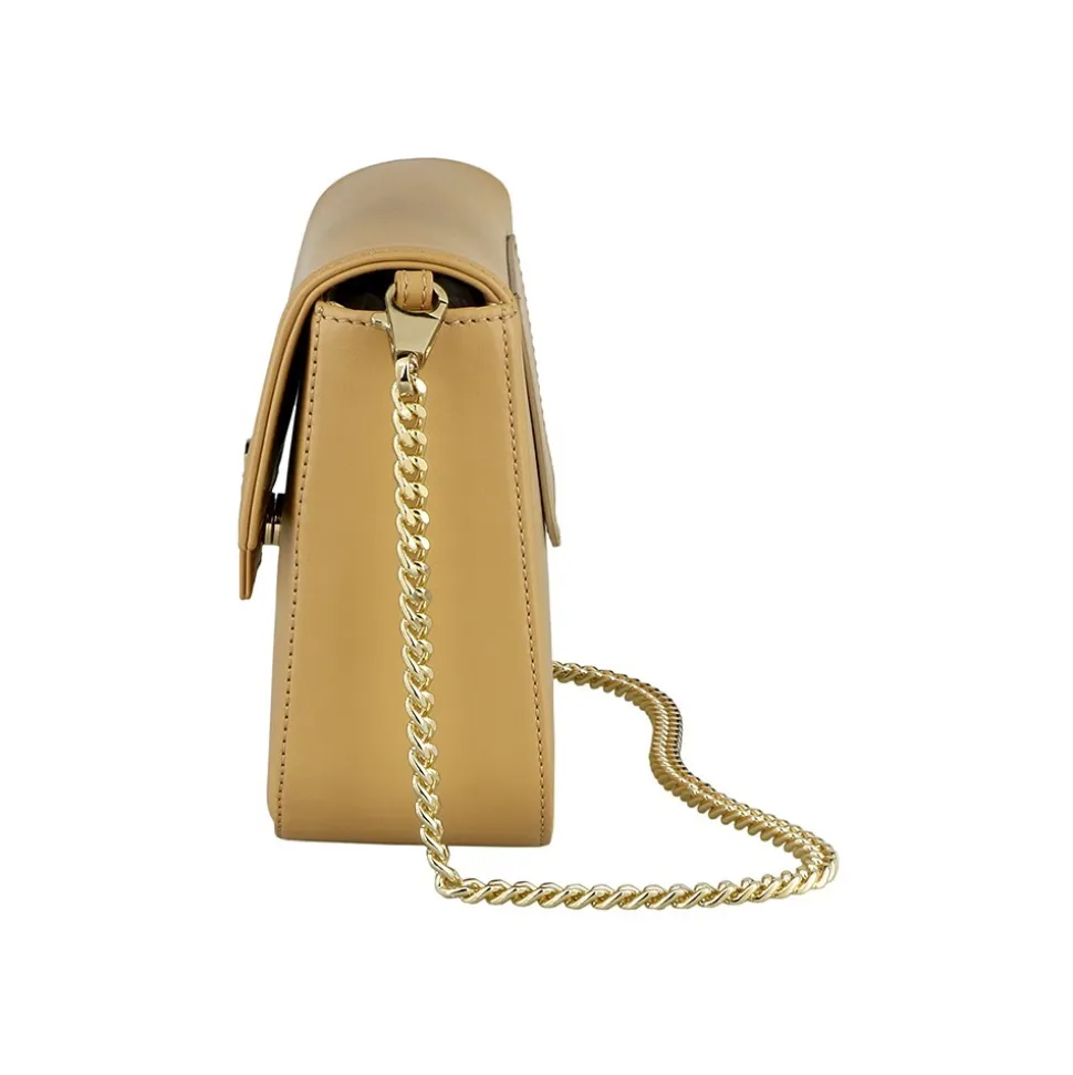 Priscilla Dinamo - Full Play - Camel - Bag - Made in Italy - Luxury Exclusive Collection - Avvenice