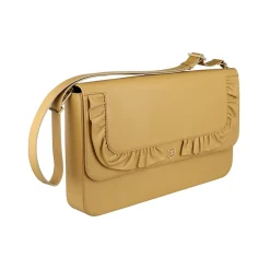 Priscilla Dinamo - Mademoiselle Maxi Clutch Bag - Camel - Bag - Made in Italy - Luxury Exclusive Collection - Avvenice