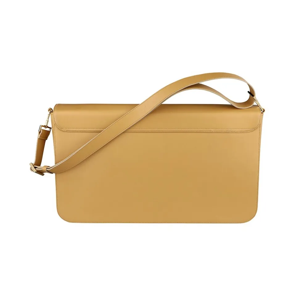 Priscilla Dinamo - Mademoiselle Maxi Clutch Bag - Camel - Bag - Made in Italy - Luxury Exclusive Collection - Avvenice