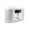 Pure - Chronos CD Series 2 - White - Digital and FM clock radio with CD - High Quality Digital Radio - Avvenice