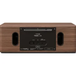 Pure - Classic C-D6 - Coffee Black Walnut - CD-Player DAB+ Radio with Bluetooth - High Quality Digital Radio - Avvenice