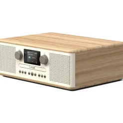 Pure - Classic C-D6 - Cotton White Oak - CD-Player DAB+ Radio with Bluetooth - High Quality Digital Radio - Avvenice