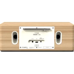 Pure - Classic C-D6 - Cotton White Oak - CD-Player DAB+ Radio with Bluetooth - High Quality Digital Radio - Avvenice