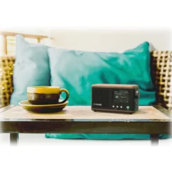 Pure - Classic Mini - The Charming Portable Digital Radio - Coffee Black/Walnut - High Quality Digital Radio - Avvenice
