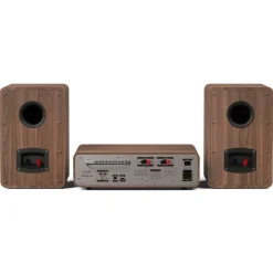 Pure - Classic Stereo - Coffee Black Walnut - Powerful Stereo Sound - High Quality Digital Radio - Avvenice