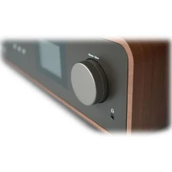 Pure - Classic Stereo - Coffee Black Walnut - Powerful Stereo Sound - High Quality Digital Radio - Avvenice
