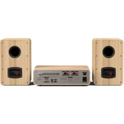 Pure - Classic Stereo - Cotton White Oak - Powerful Stereo Sound - High Quality Digital Radio - Avvenice