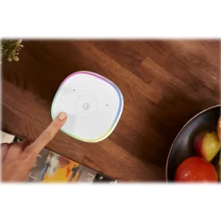 Pure - DiscovR - Silver - Portable Smart Speaker - Alexa Built-In, Enhanced Music Discovery - High Quality Digital Radio - Avvenice