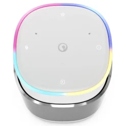 Pure - DiscovR - Silver - Portable Smart Speaker - Alexa Built-In, Enhanced Music Discovery - High Quality Digital Radio - Avvenice