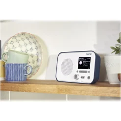 Pure - Elan BT3 - Blue Ardesia - Portable DAB/DAB+ and FM Radio with Bluetooth Connectivity - High Quality Digital Radio - Avvenice