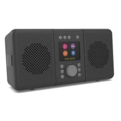 Pure - Elan Connect+ - Charcoal - Stereo Internet Radio with DAB+ and Bluetooth - High Quality Digital Radio - Avvenice