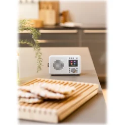 Pure - Elan Connect - Stone Grey - Internet Radio with DAB+ and Bluetooth - High Quality Digital Radio - Avvenice