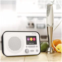 Pure - Elan E3 - Black - Portable DAB/DAB+ and FM Radio with Colour Display - High Quality Digital Radio - Avvenice