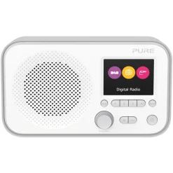 Pure - Elan E3 - Grey - Portable DAB/DAB+ and FM Radio with Colour Display - High Quality Digital Radio - Avvenice