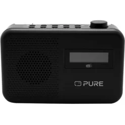Pure - Elan One² - Charcoal - Portable DAB+ Radio with Bluetooth - High Quality Digital Radio - Avvenice
