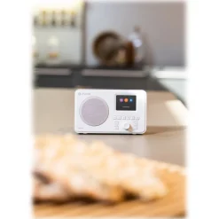 Pure - Elan One - White - Portable DAB+ Radio with Bluetooth - High Quality Digital Radio - Avvenice