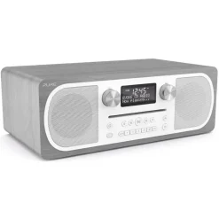 Pure - Evoke C-D6 - Grey Oak - Stereo All-in-One Music System with Bluetooth - High Quality Digital Radio - Avvenice