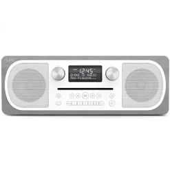 Pure - Evoke C-D6 - Grey Oak - Stereo All-in-One Music System with Bluetooth - High Quality Digital Radio - Avvenice
