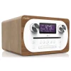 Pure - Evoke C-D4 - Walnut - Compact All-in-One Music System with Bluetooth - High Quality Digital Radio - Avvenice